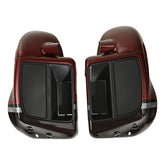 HR3 Black Forest & Wineberry Vented Lower Fairing Kit With 6.5" Speaker Pods For Harley Touring models 2014-2024